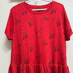 Disney Minnie Mouse Peplum Tee